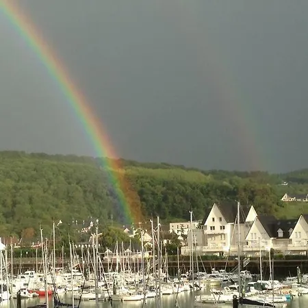 Cathy Duplex Plein Sud Vue Port Avec Piscine Interieure Chauffee アパート ディーブ・シュール・メール