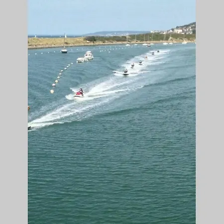 アパート Cathy Duplex Plein Sud Vue Port Avec Piscine Interieure Chauffee ディーブ・シュール・メール