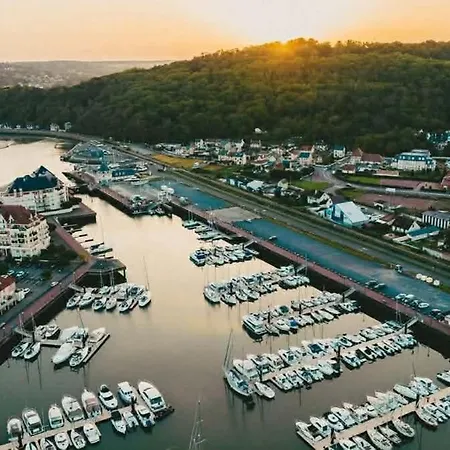 Cathy Duplex Plein Sud Vue Port Avec Piscine Interieure Chauffee * Dives-sur-Mer