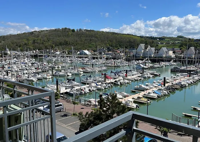 Cathy Duplex Plein Sud Vue Port Avec Piscine Interieure Chauffee * 滨海迪沃