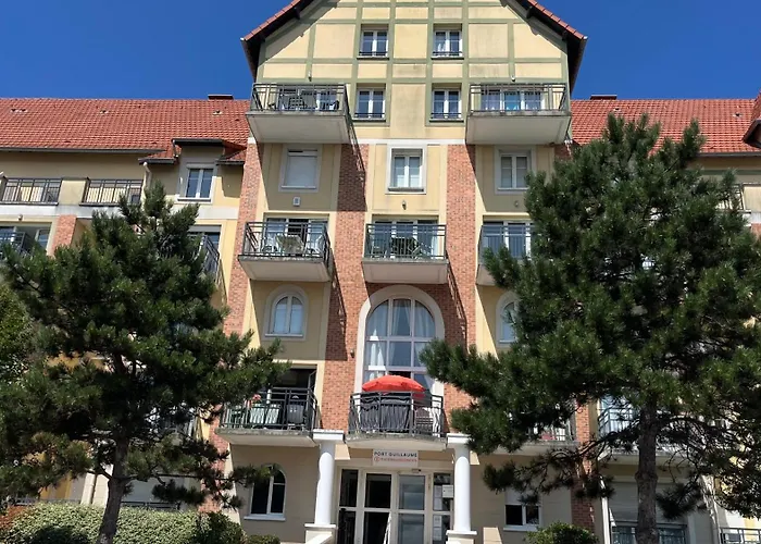 Cathy Duplex Plein Sud Vue Port Avec Piscine Interieure Chauffee 公寓 滨海迪沃